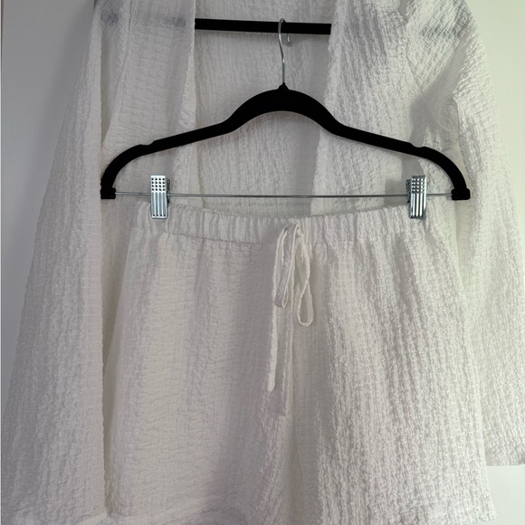 Two-Piece Set white summer - Picture 2 of 4